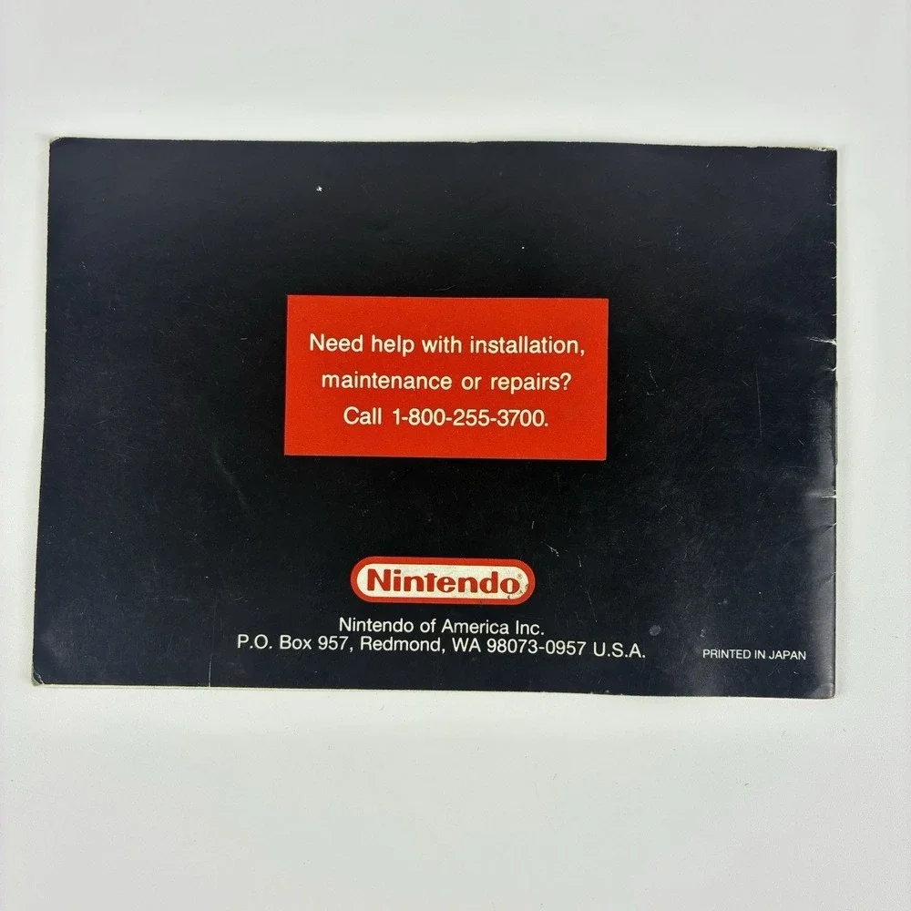 Nintendo Game Boy Owner's‎ Manual ONLY DMG-GB-USA-4 1989